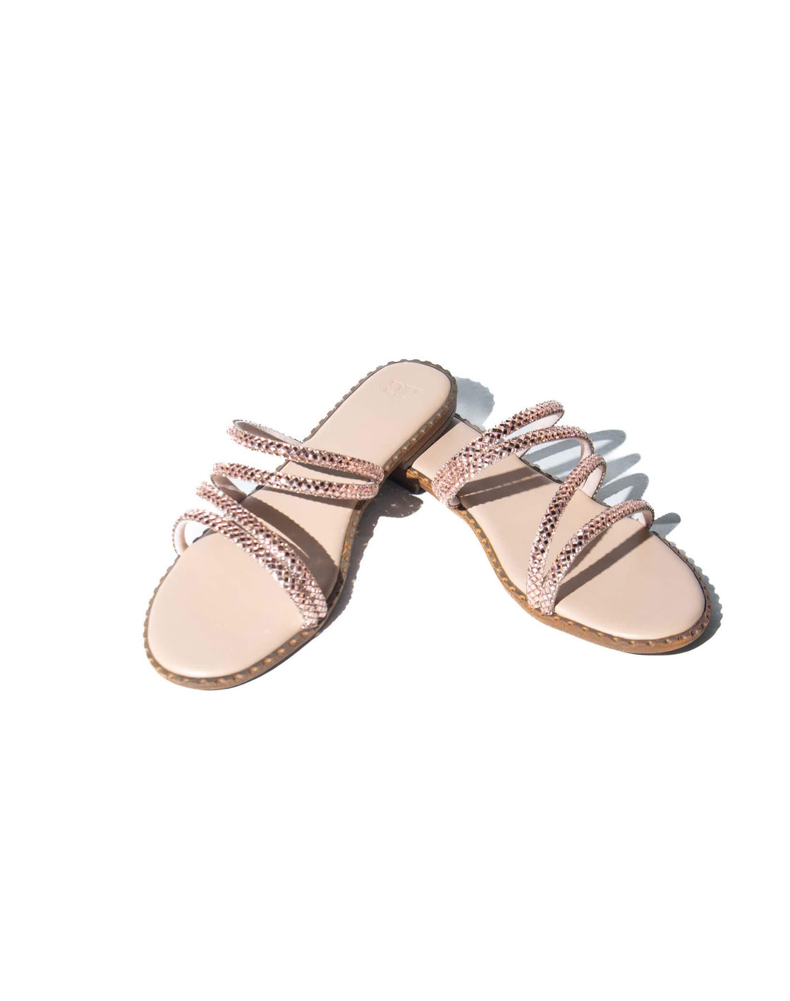 Sandal - Flat 5 line slider