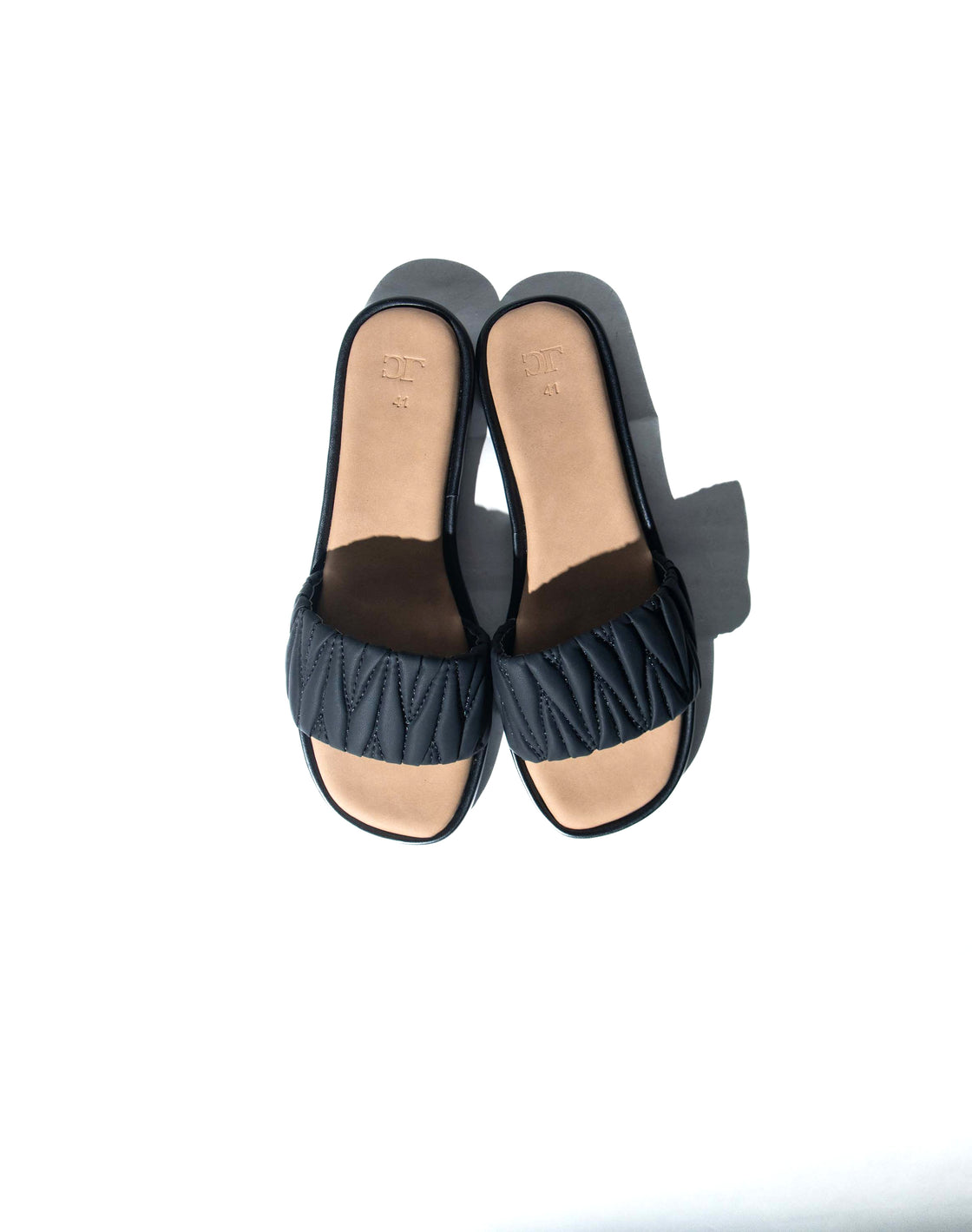 Flat Quilted - Slider Sandal
