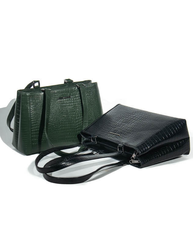 Structured Bag - Croco