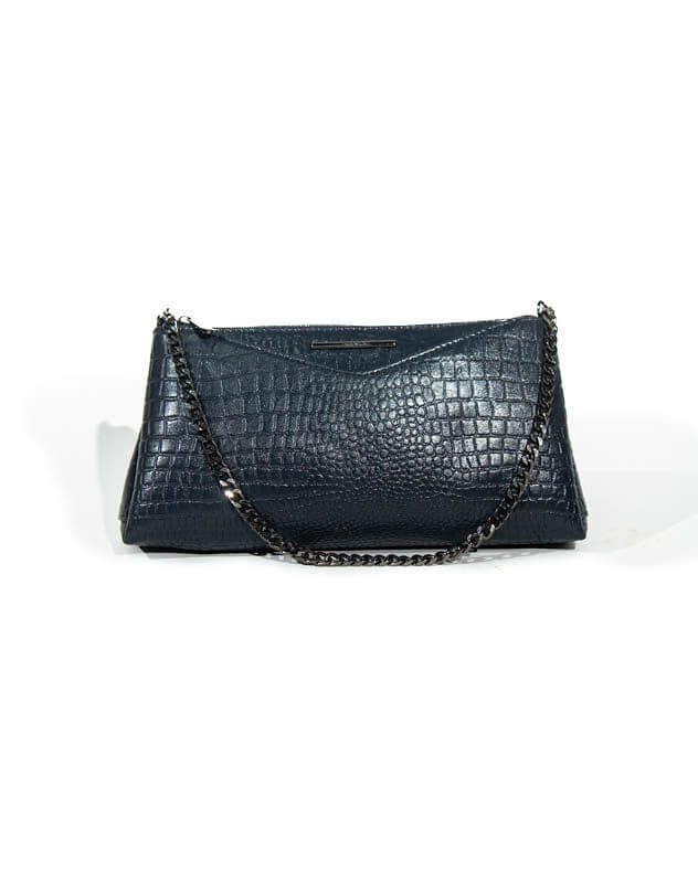 Croco clutch - chain