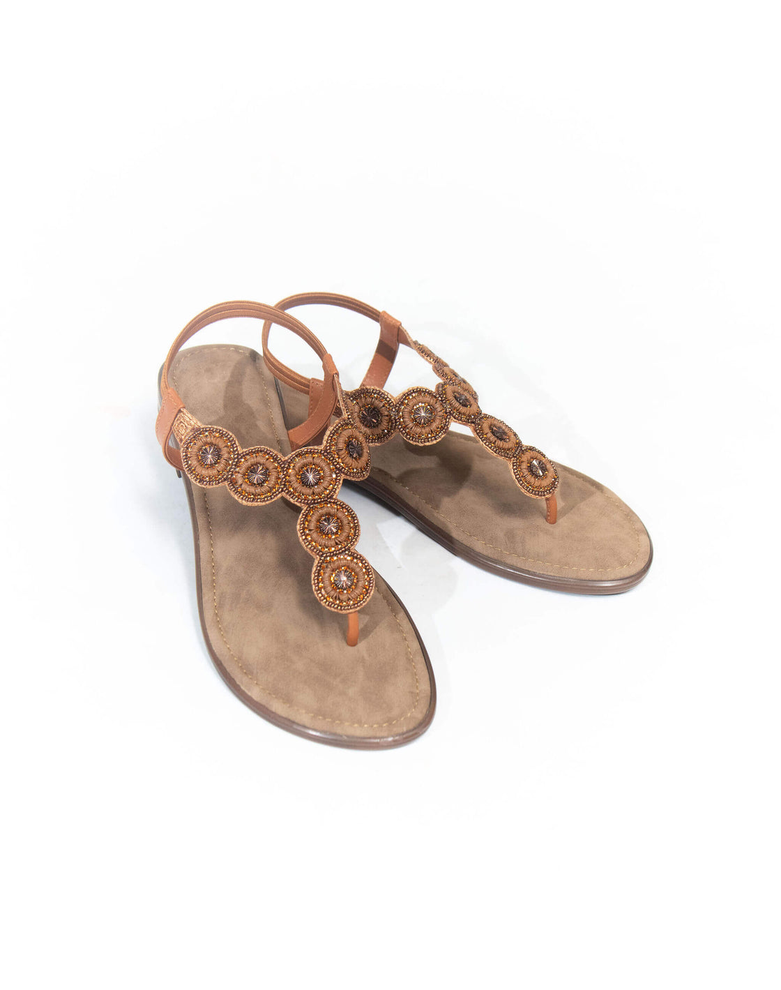 Flat sandal - Circle Sequin