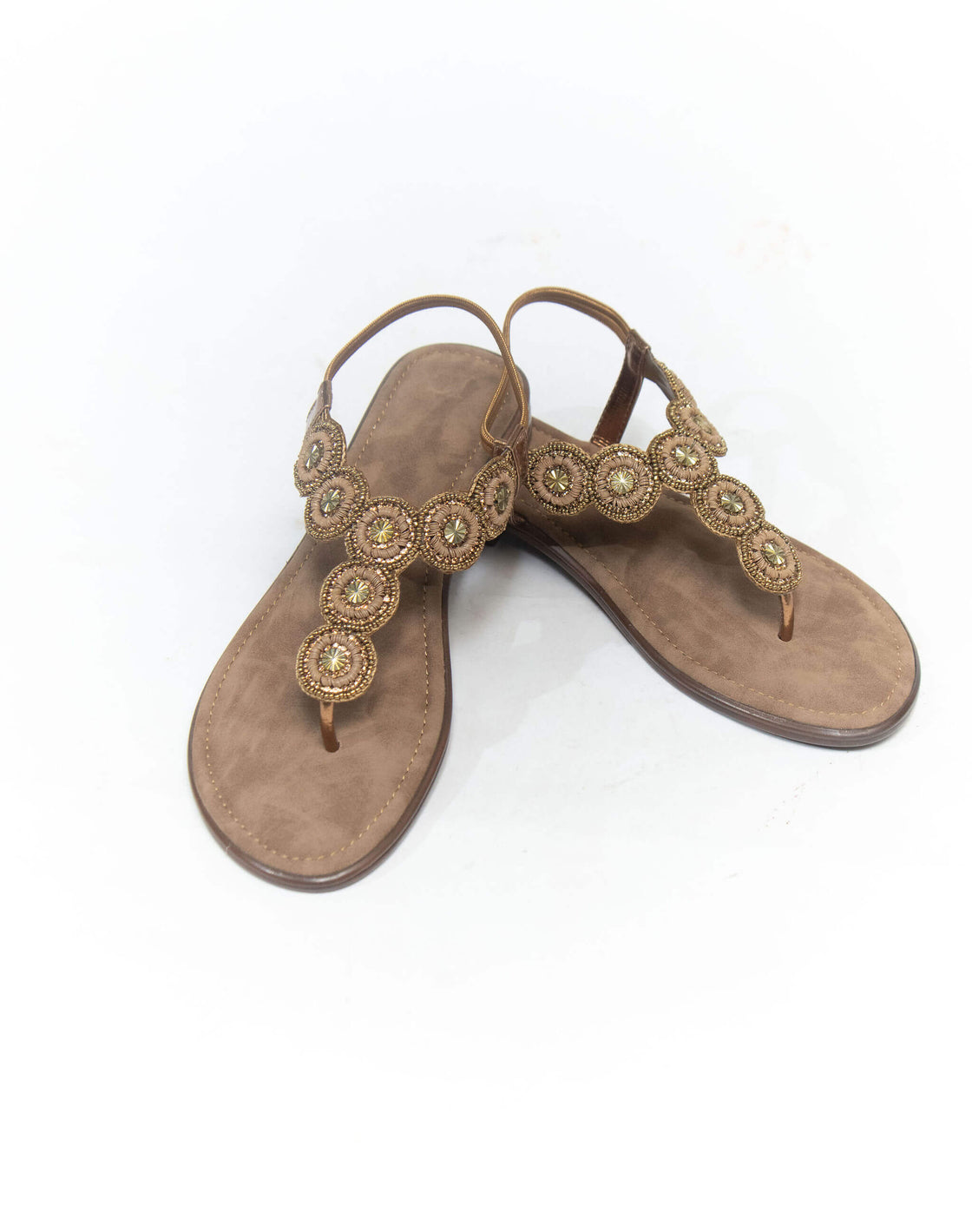 Flat sandal - Circle Sequin