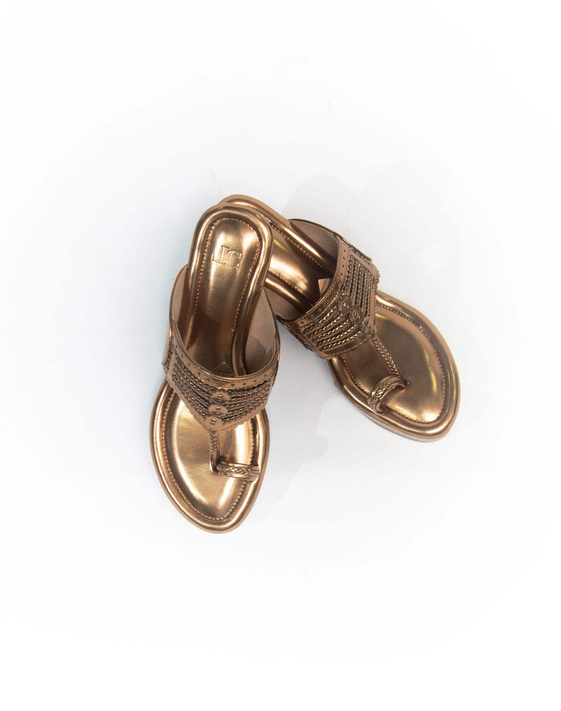 Kolhapuri Wedge - Pure Leather