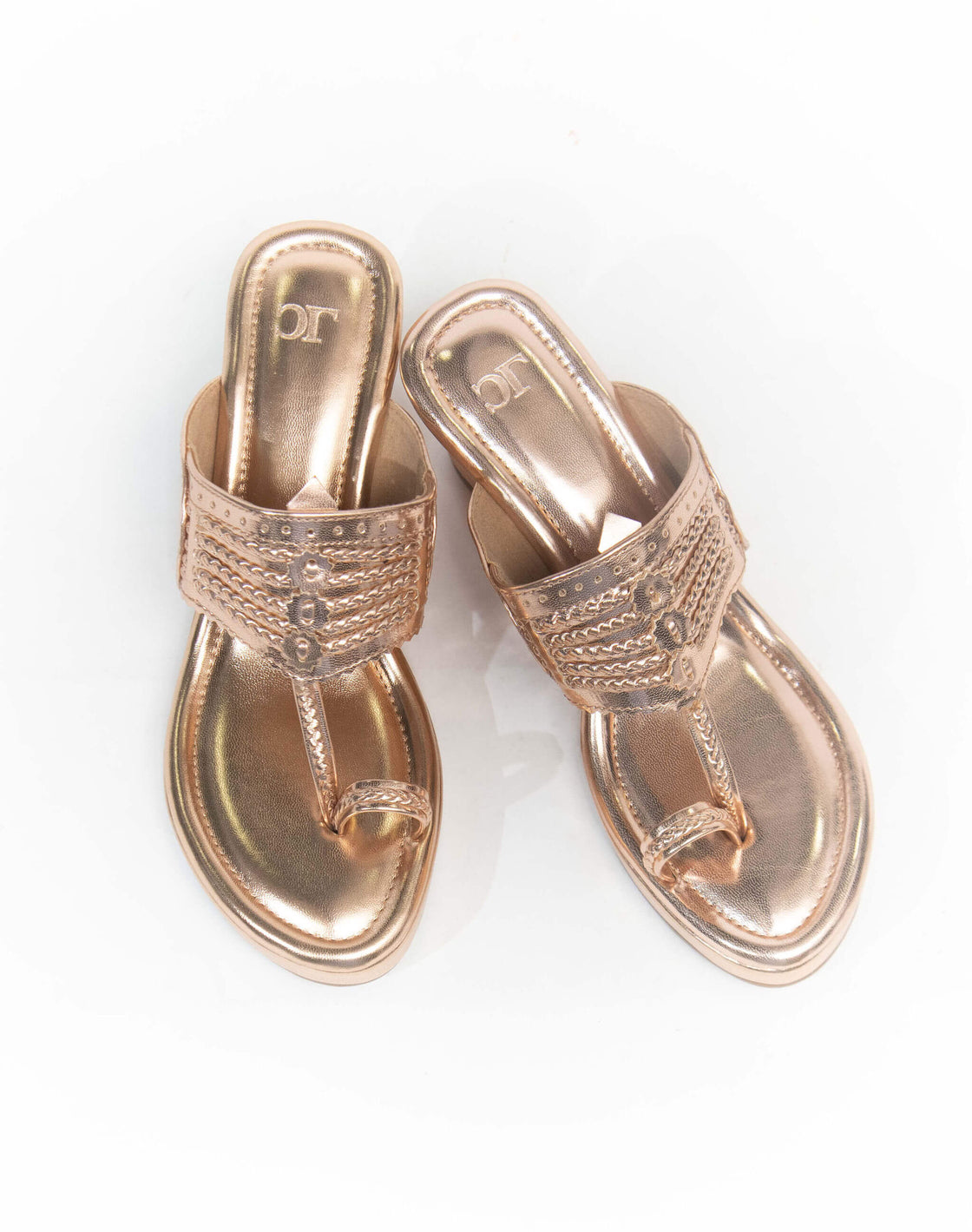 Kolhapuri Wedge - Pure Leather