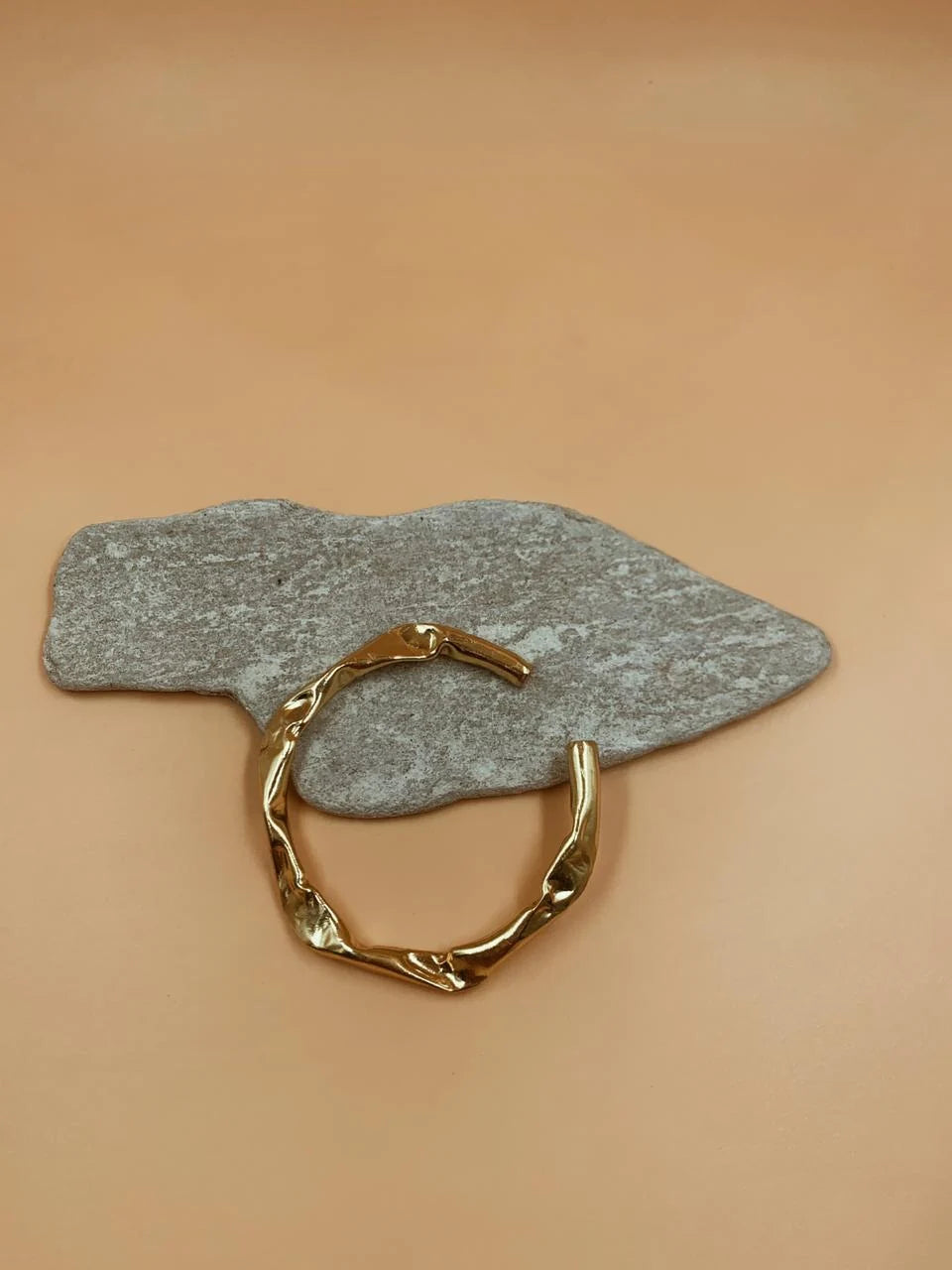 Crater Chunky Bangle