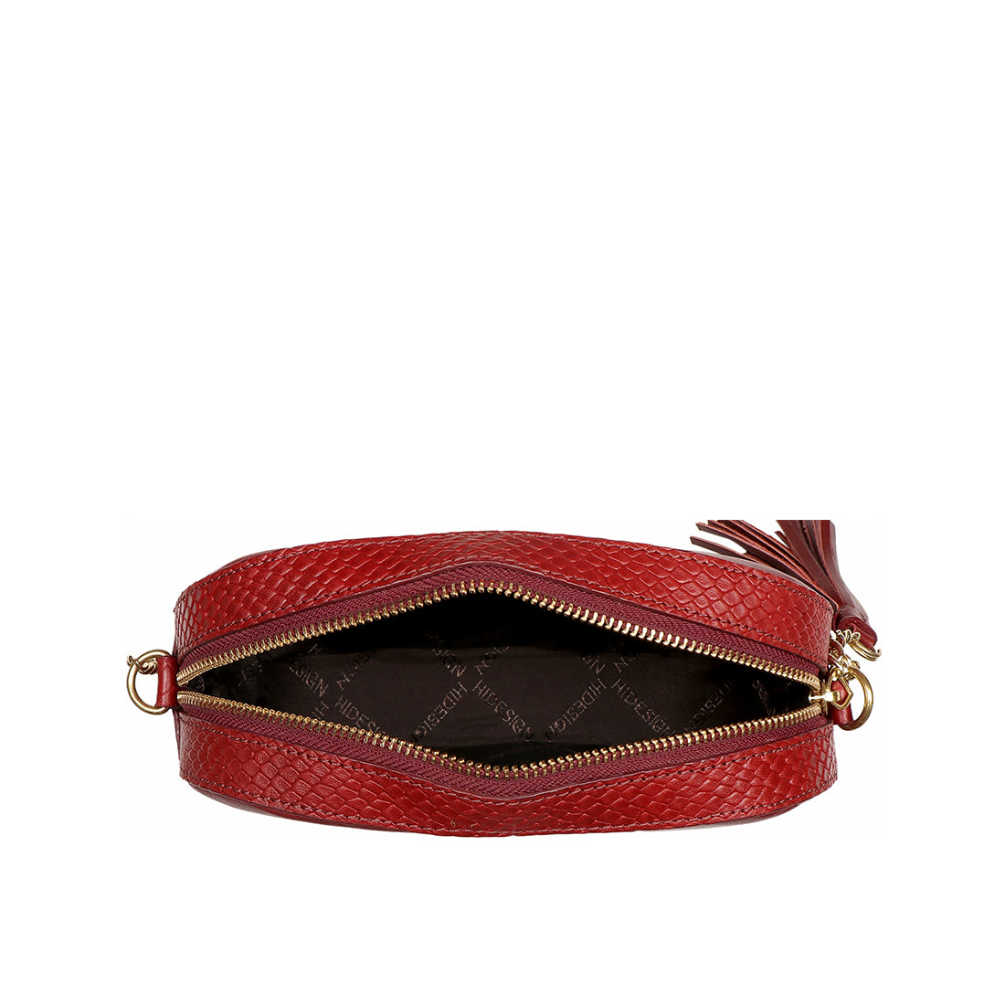Red Leather Sling Bag - Morocco 07