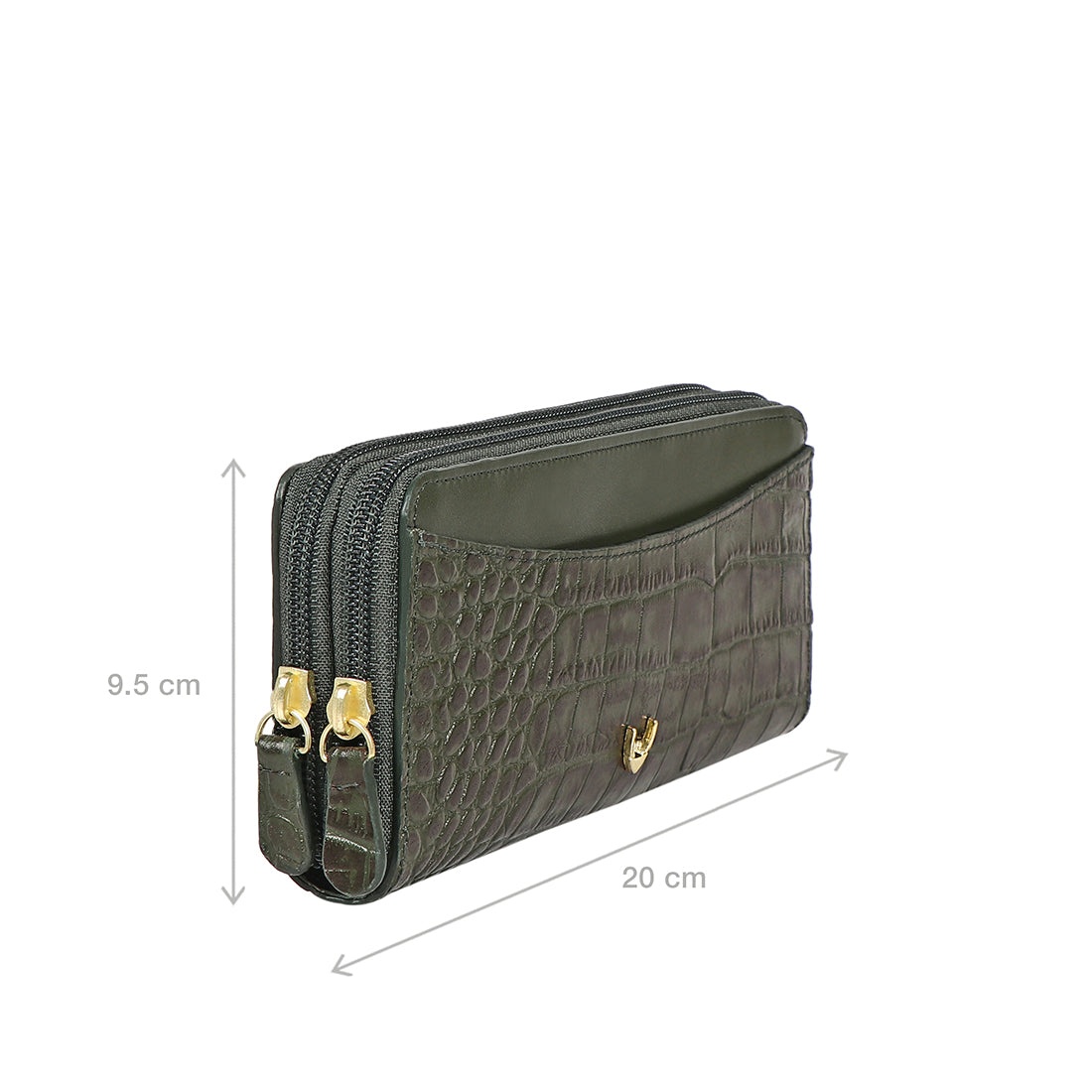 Lilac W1 Sb Double Zip Around Wallet