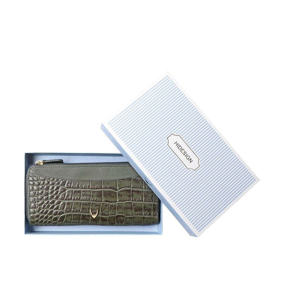 Lilac W1 Sb Double Zip Around Wallet