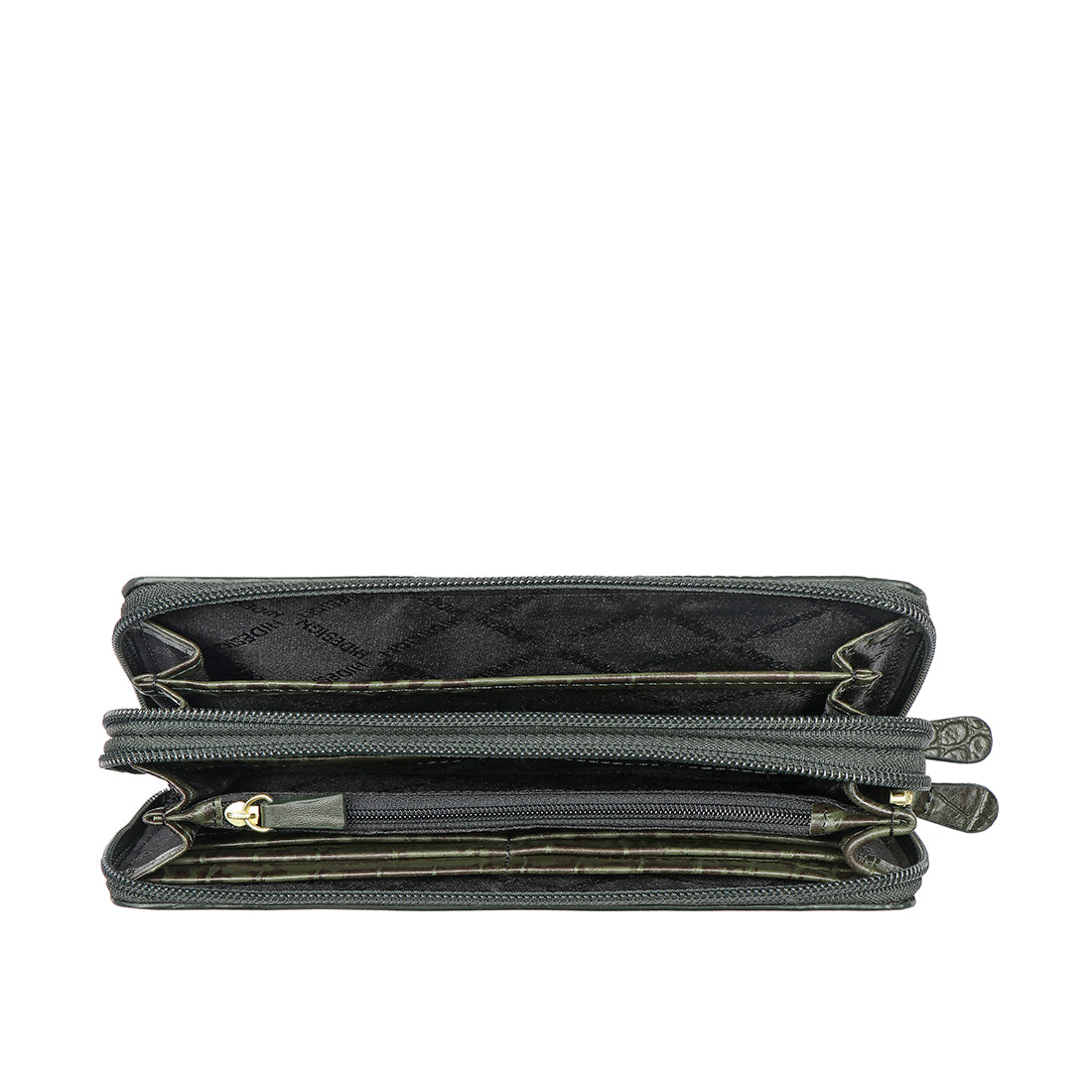 Lilac W1 Sb Double Zip Around Wallet