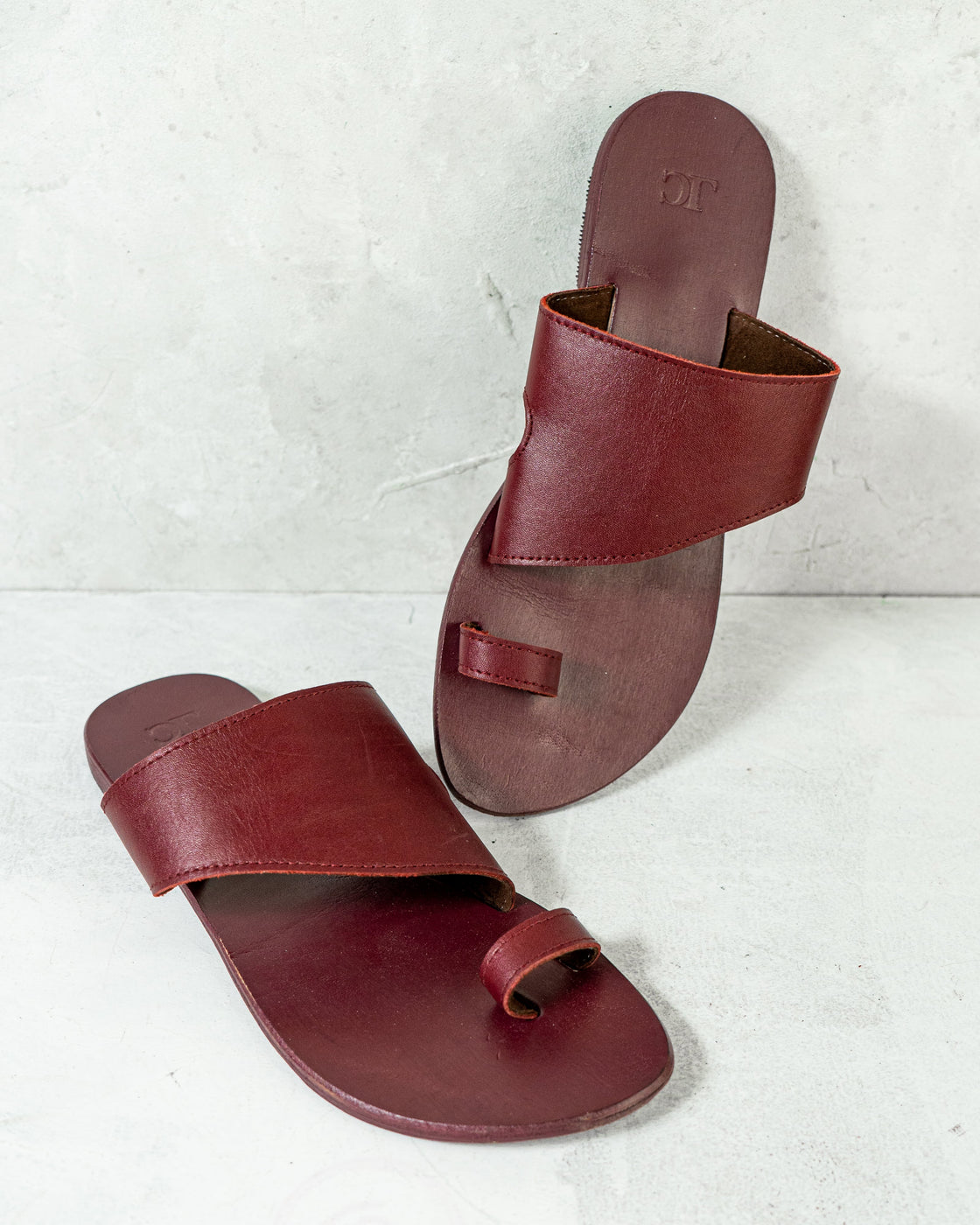 BWANA Comfy Flat Slip On Sandal