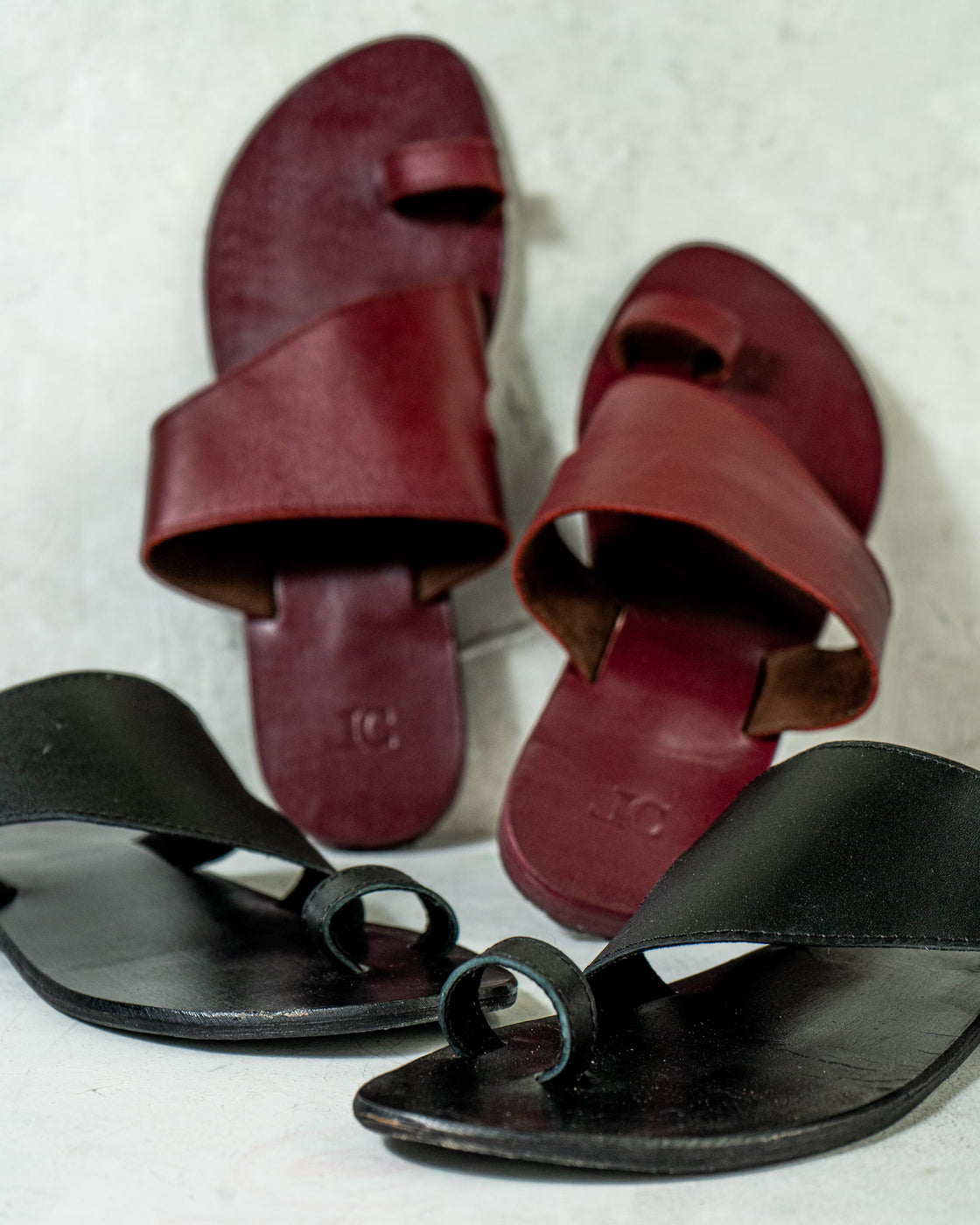 BWANA Comfy Flat Slip On Sandal