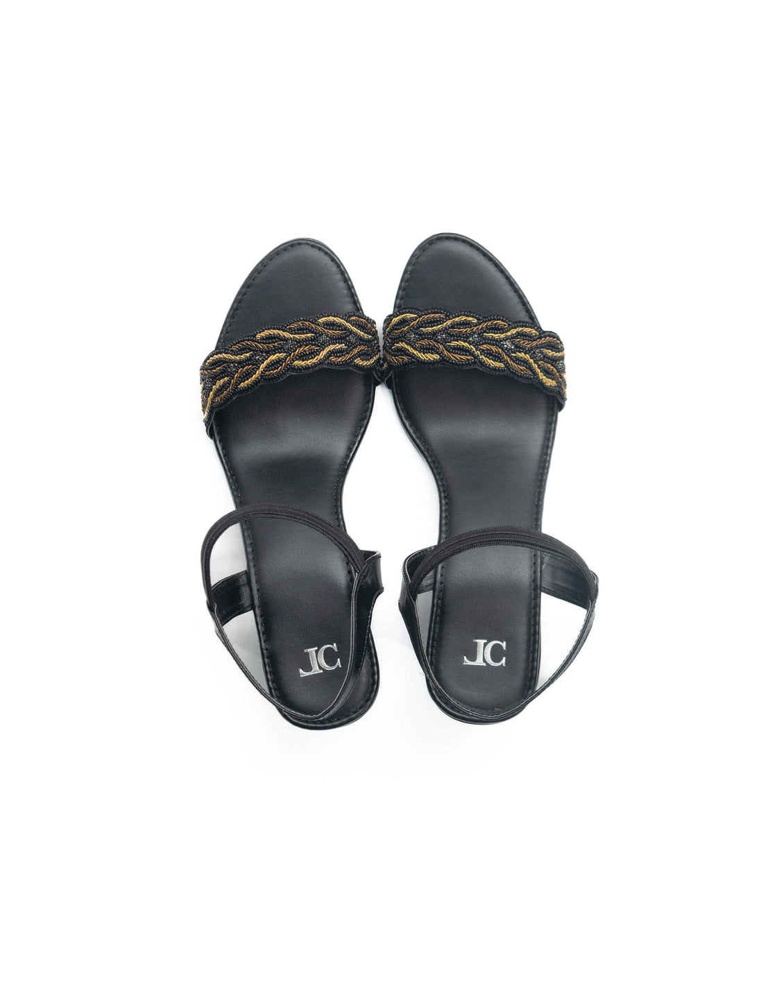 Mid heel sandal - back strap
