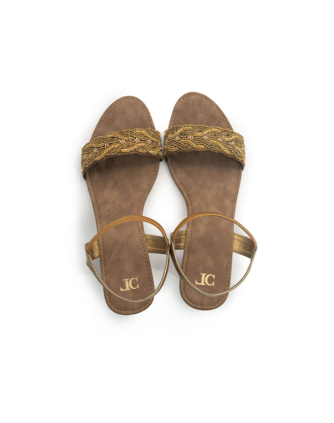 Mid heel sandal - back strap