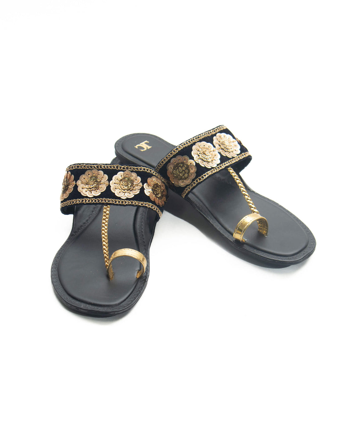 Kolhapuri - Sequin Flowers