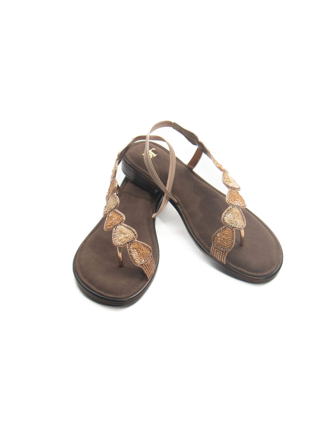 Flat sandal - side curve