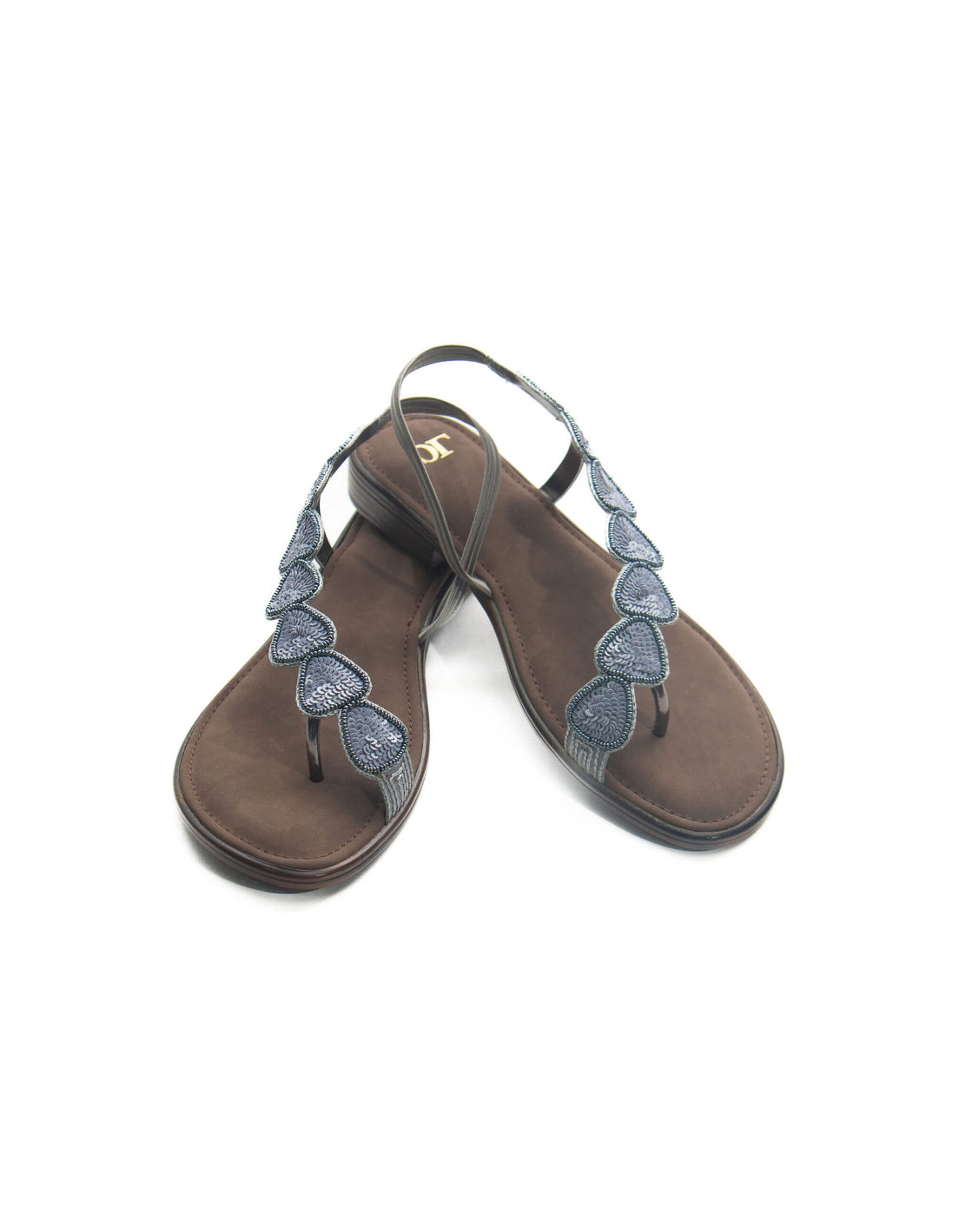 Flat sandal - side curve