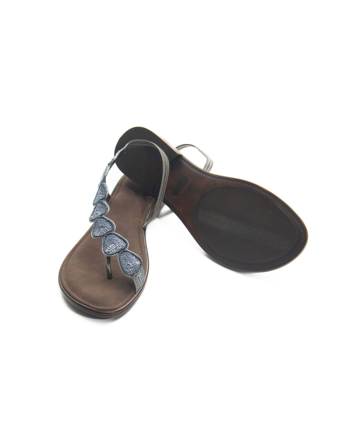 Flat sandal - side curve