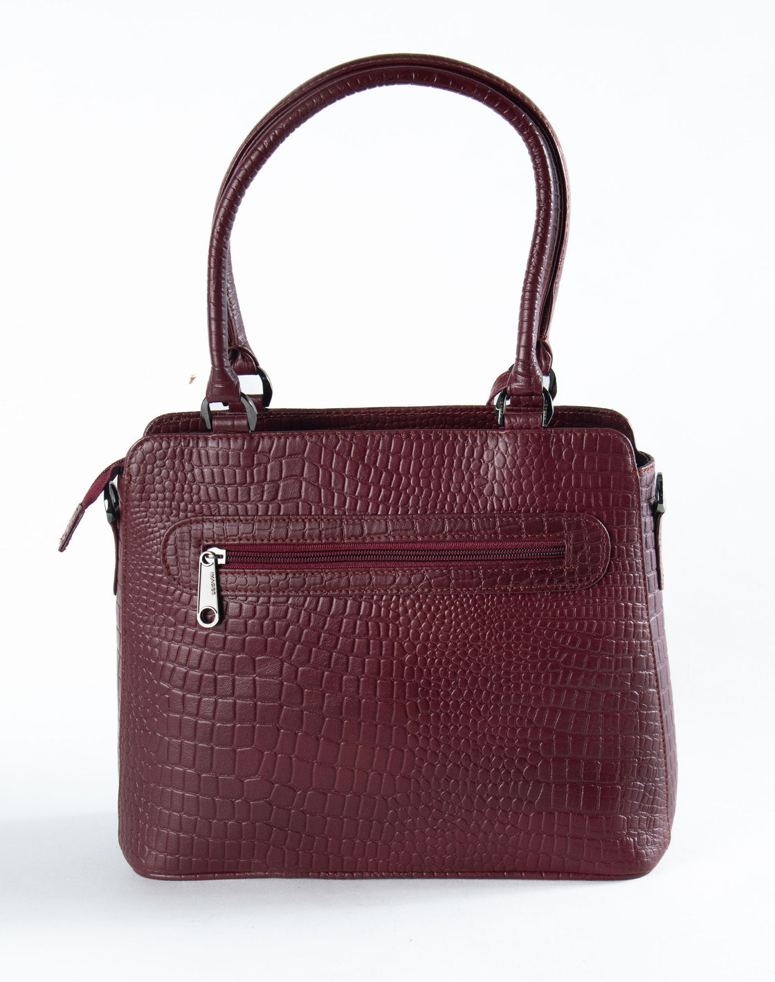 Square tote with long handle