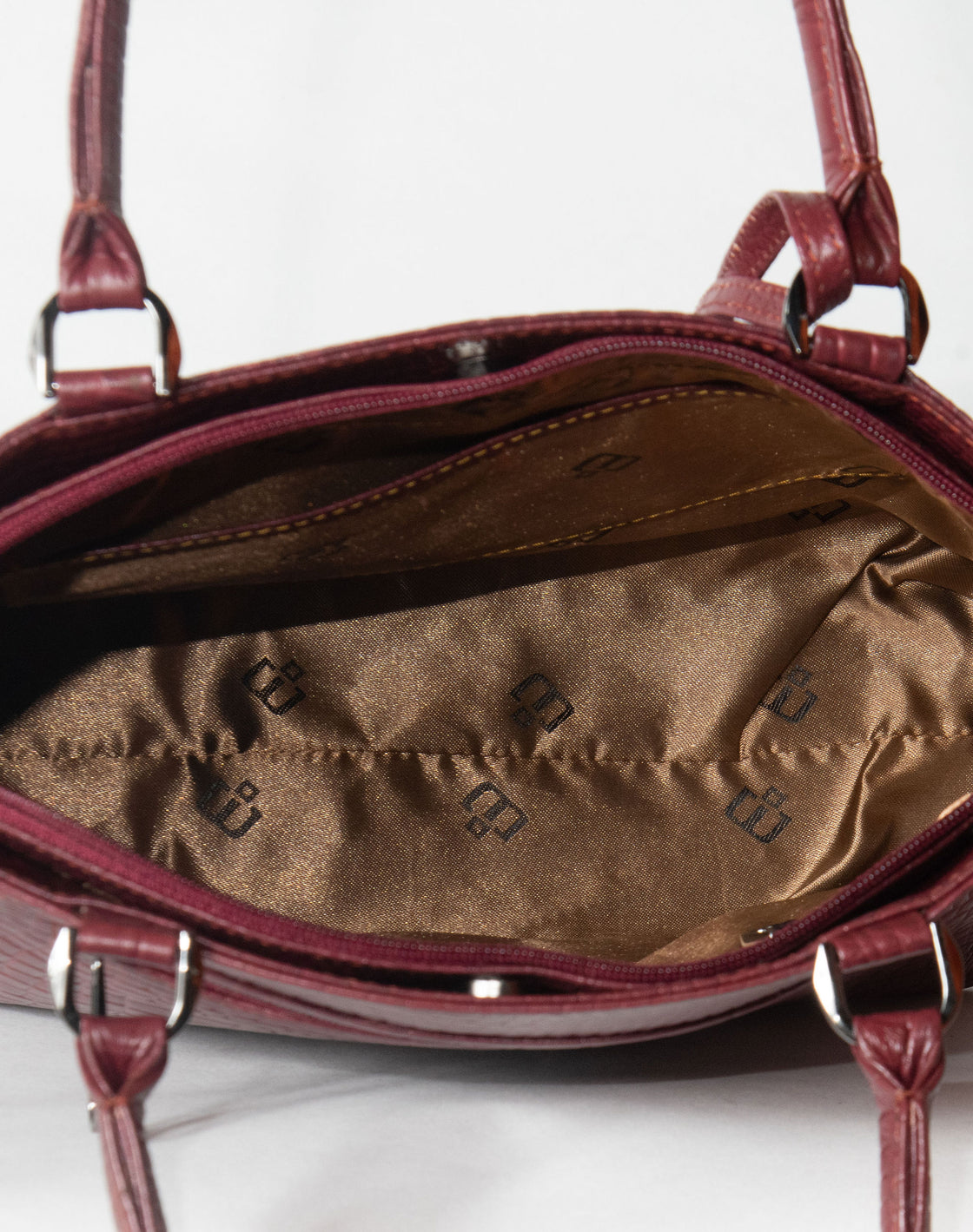 Square tote with long handle